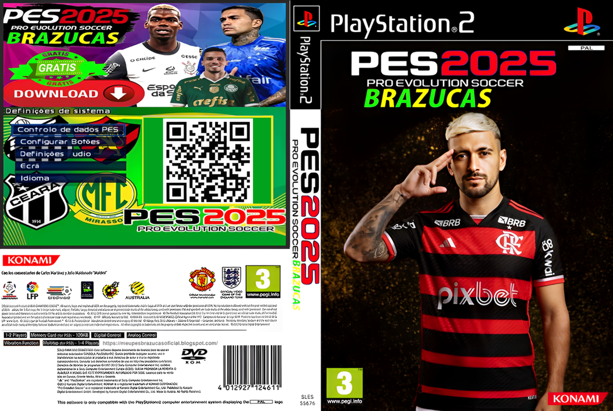 PES 2025 eFootball™ Brazuca v.1 (DEZEMBRO)
