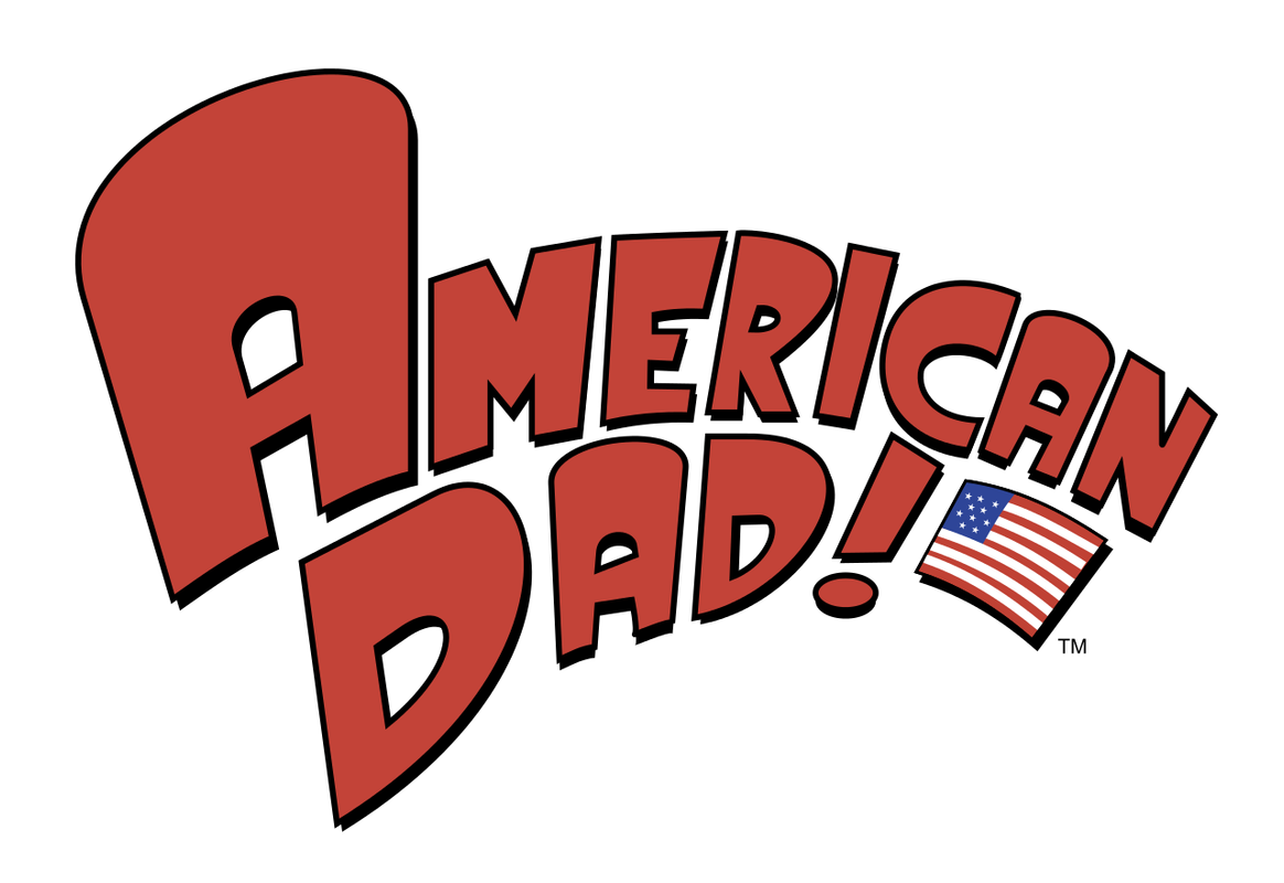 1280px American dad logo svg - American Dad! (Padre Made In USA) Temporadas 1-10