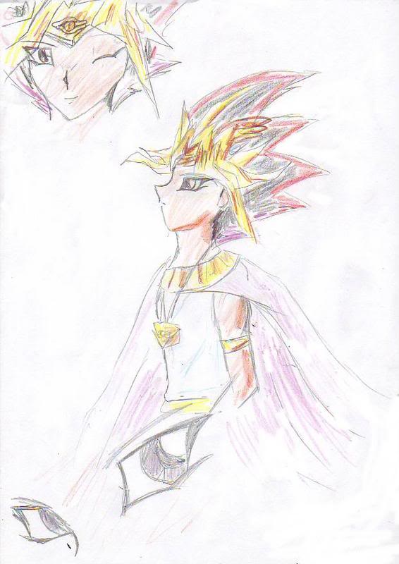 Hình vẽ Atemu (Yami Yugi) bộ YugiOh (vua trò chơi) - Page 9 2_Atemp_388