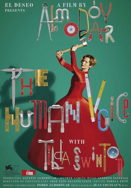 EL CORTOMETRAJE “LA VOZ HUMANA”, DE PEDRO ALMODÓVAR, CAMINO DE TERMINAR SU VIDA COMERCIAL EN CINES SOBRE LOS 110.000 EUROS