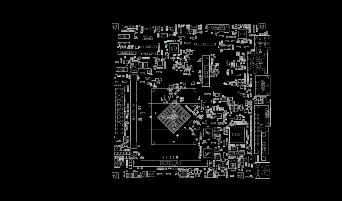 Asrock D1800B-ITX REV1.05 Boardview | Forum Teknisi Laptop Indonesia