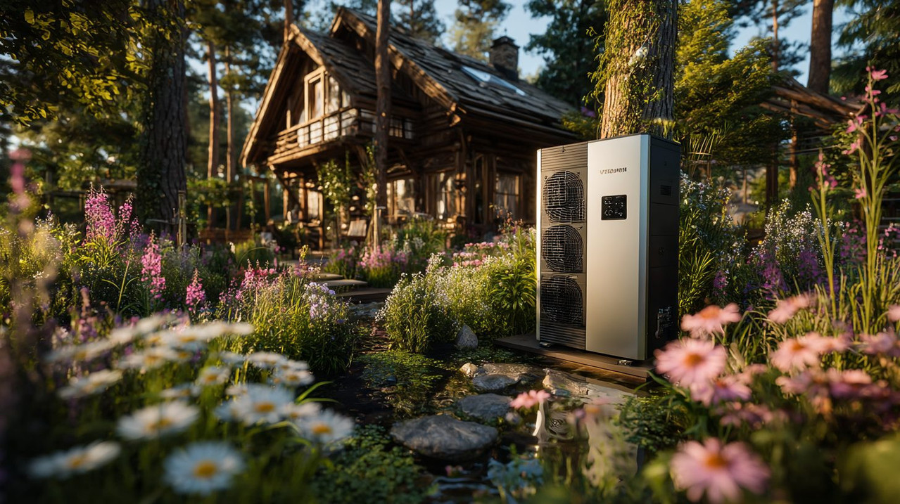 Инверторный чиллер в дачной системе охлаждения