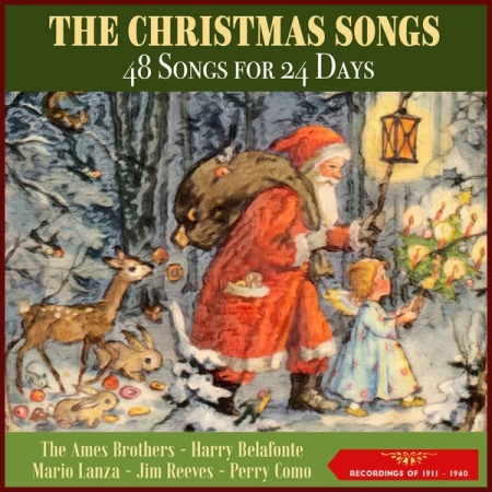 0d88f5dc 5365 4d14 b24b b7e8afd30a71 - VA - The Christmas Songs - 48 Songs for 24 Days (Recordings of 1911 - 1960) (2022)