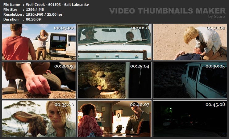 Wolf Creek - S01E03 - Salt Lake.mkv