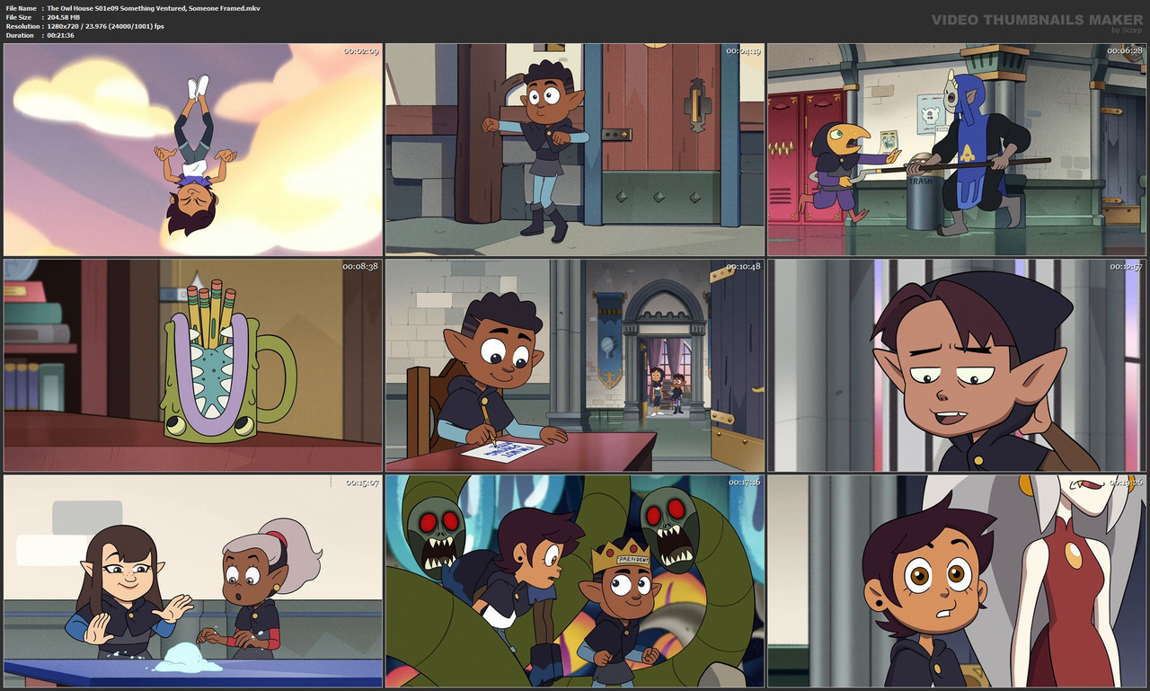 The Owl House S01e09 Something Ventured, Someone Framed.mkv