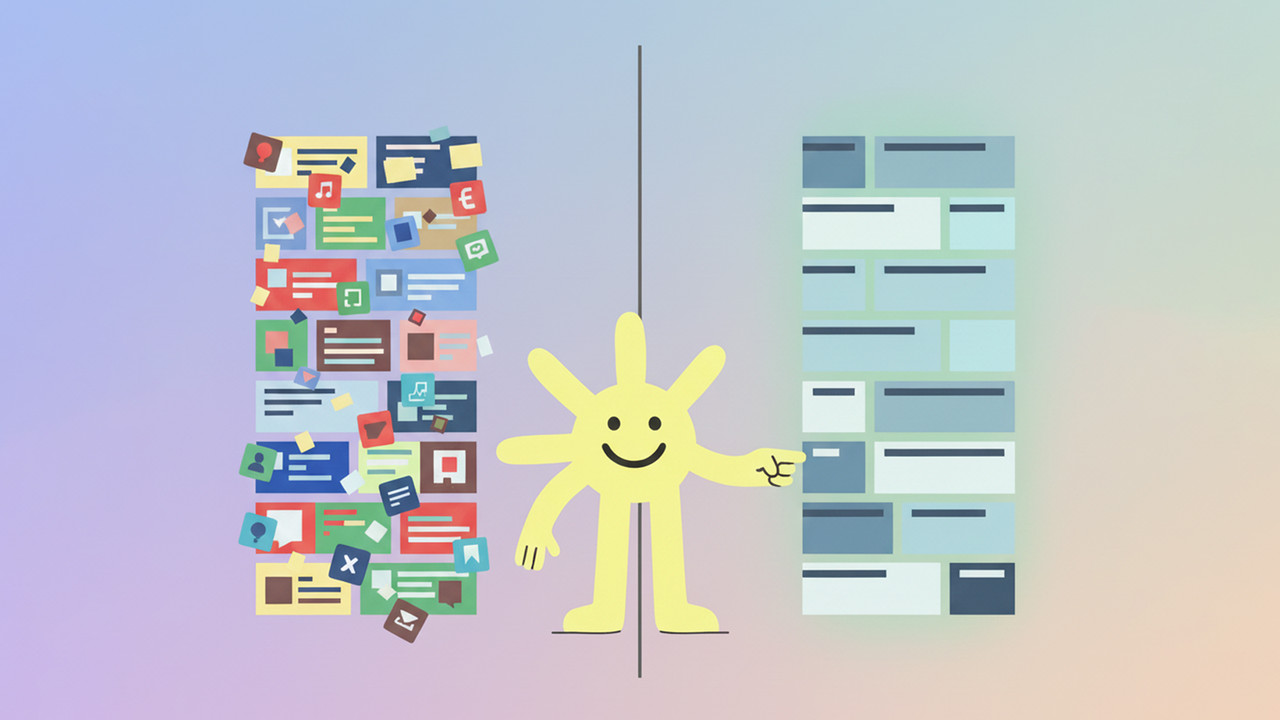 Illustration showing that aligned messaging across platforms strengthens perception