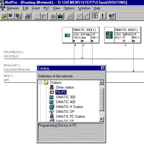 Which modules support the "S7 Routing" function in Which modules support the "S7 Routing" function in