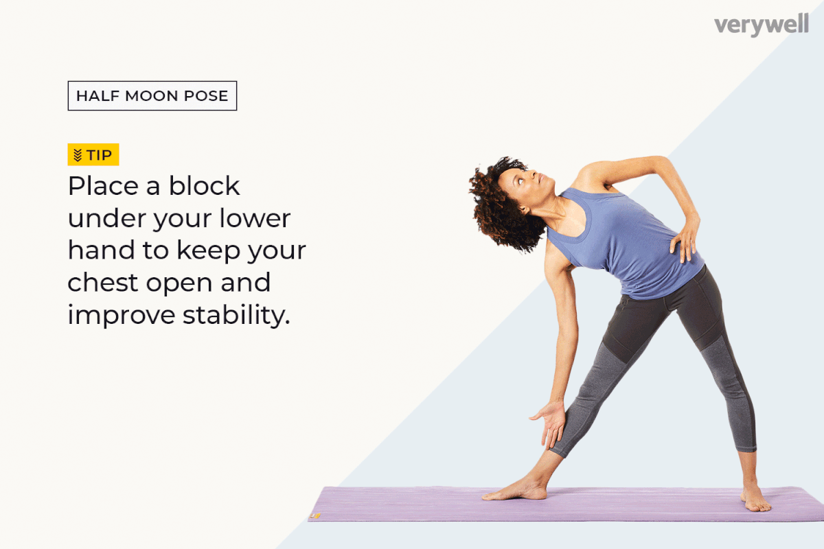 Half-Moon-Pose / Parivrtta Adha Chandrasana (Beginner level-IGIYS)