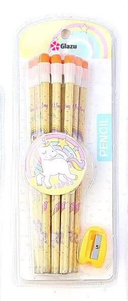 Unicorn Pencils Yellow