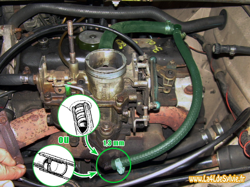 ajutage moteur billancourt 4l