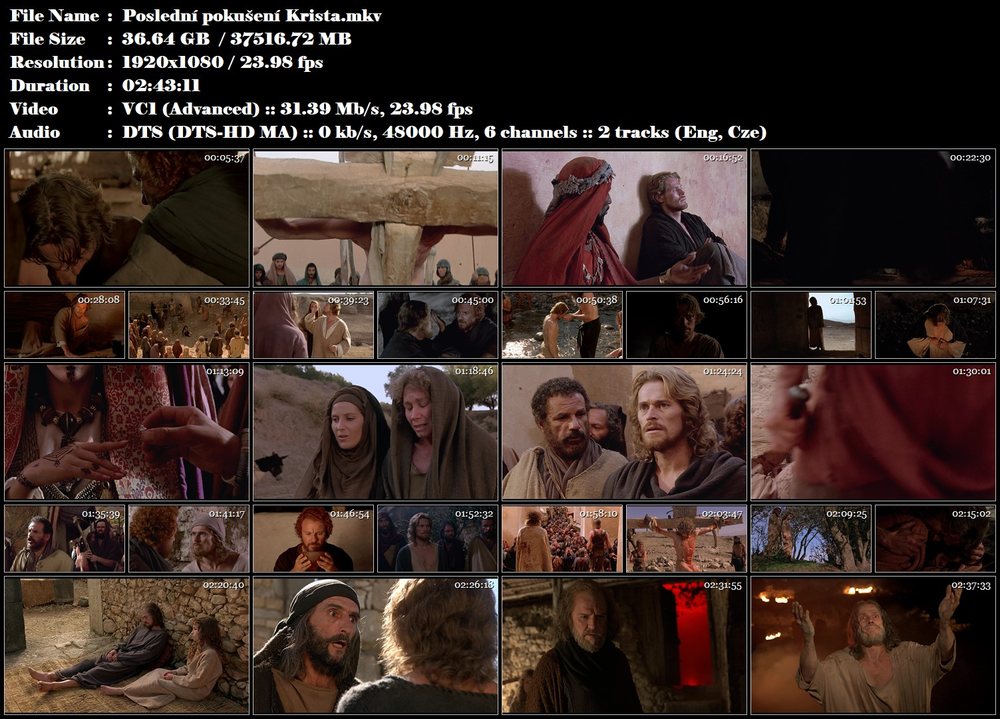 Re: Poslední pokušení Krista / Last Temptation...(1998)