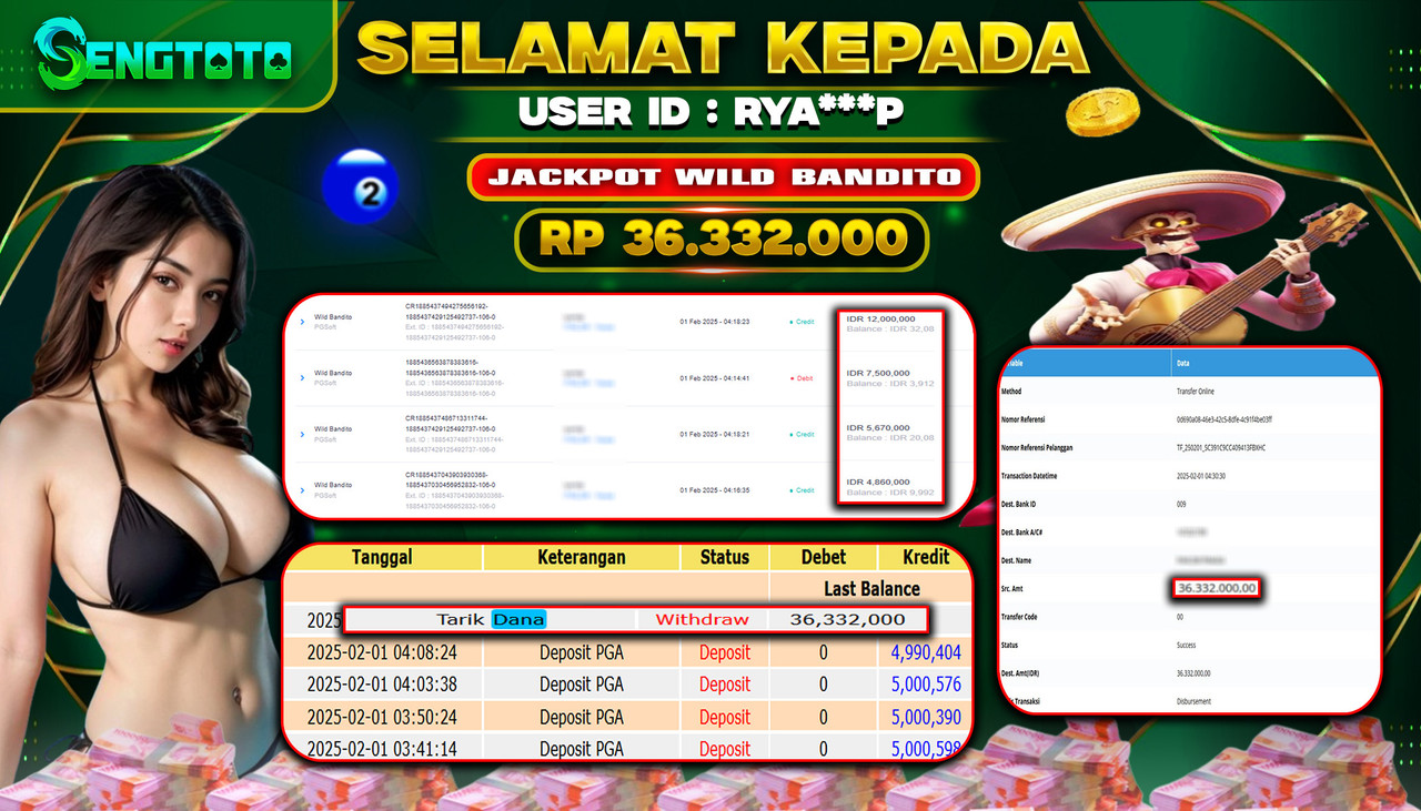 BUKTI PEMBAYARAN SLOT WILD BANDITO