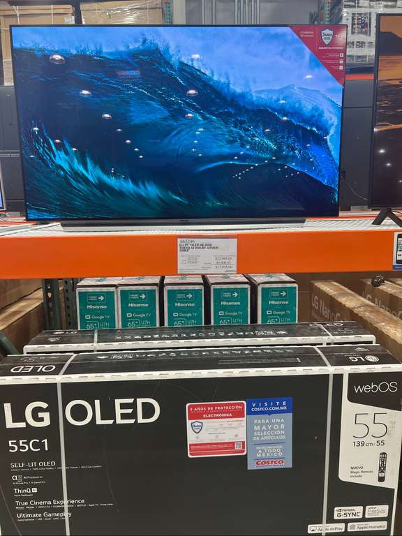 LG OLED C1 55’ EN COSTCO SALTILLO 
