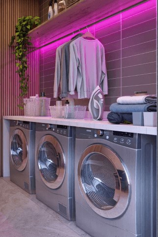 Lavanderia compartilhada equipada do Praia de Gameleira