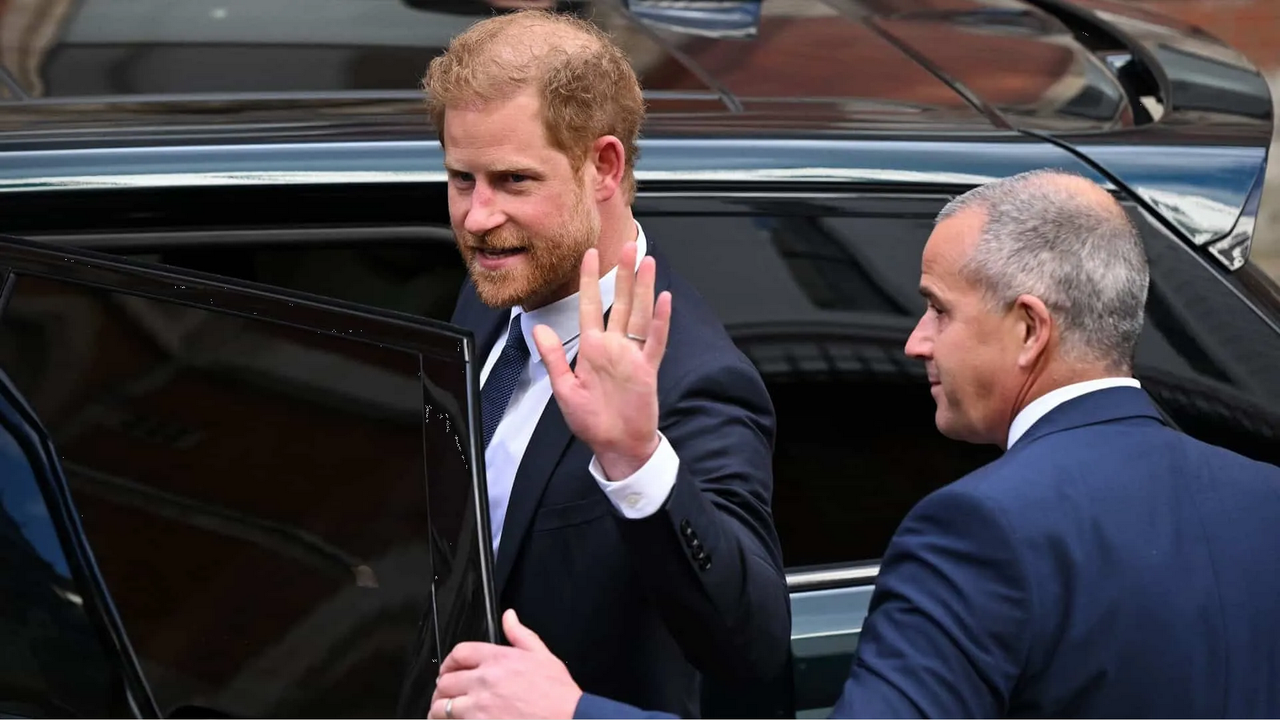 El príncipe Harry plantó al juez en Londres