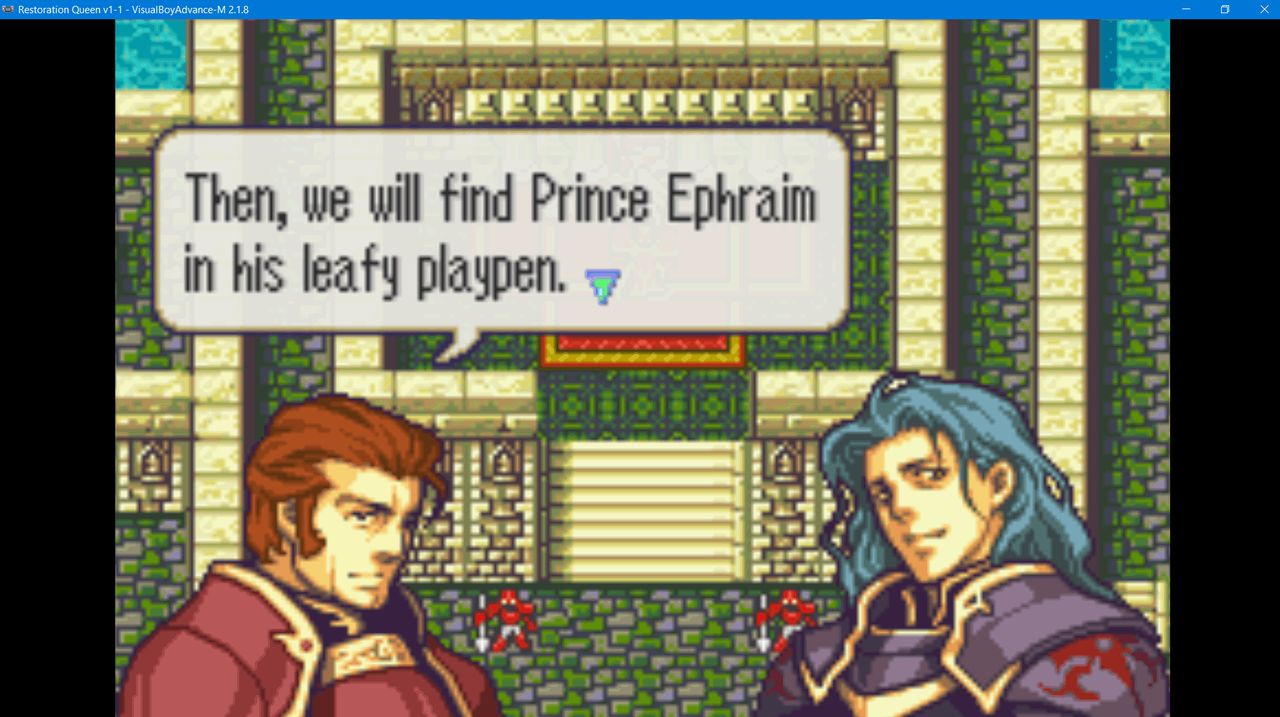 2024-02-22 20_34_02-Restoration Queen v1-1 - VisualBoyAdvance-M 2.1.8