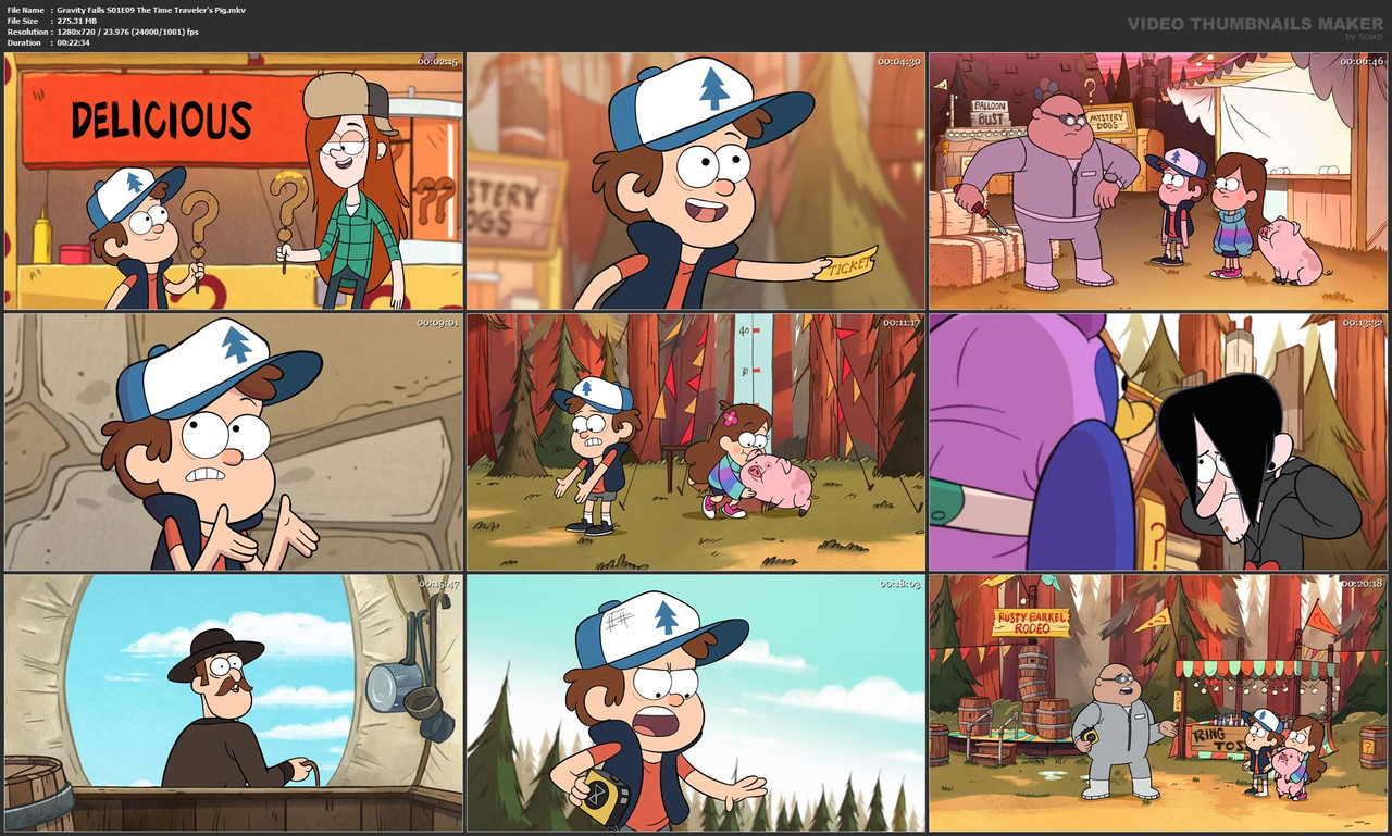 Gravity Falls S01E09 The Time Traveler's Pig.mkv