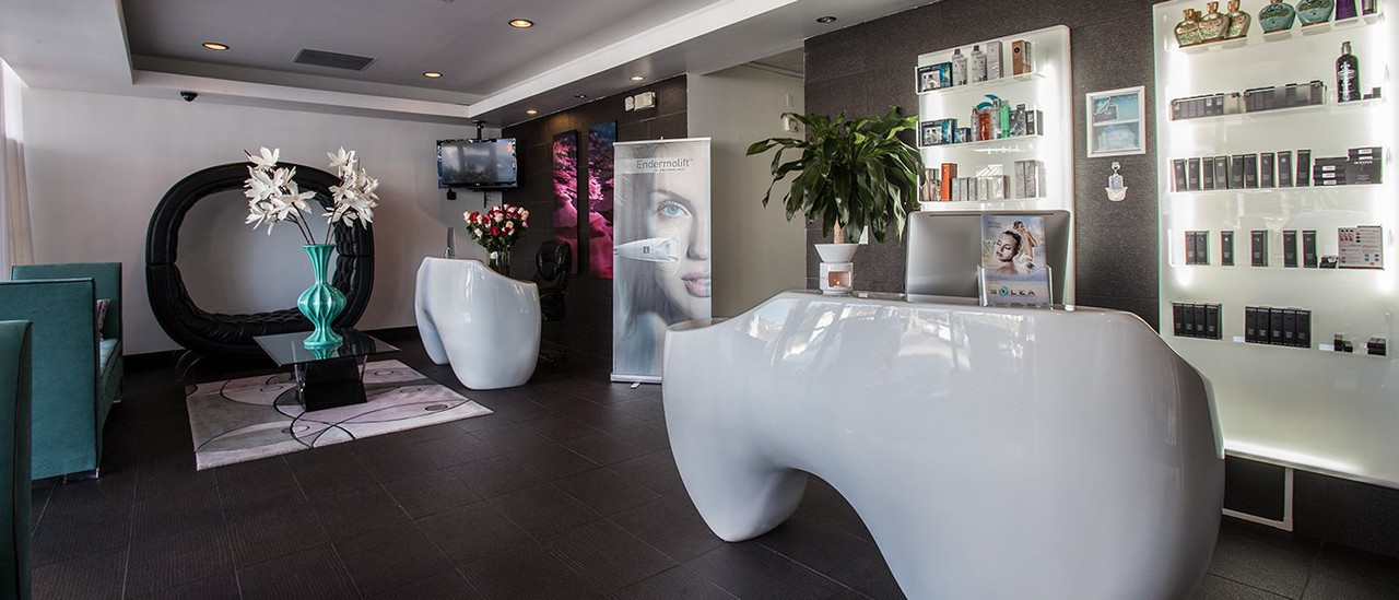 Luxury medical spa interior