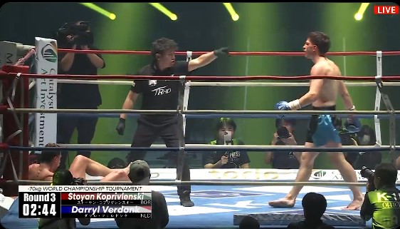 Дарил Вердонк нокаутира Стоян Копривленски в Токио