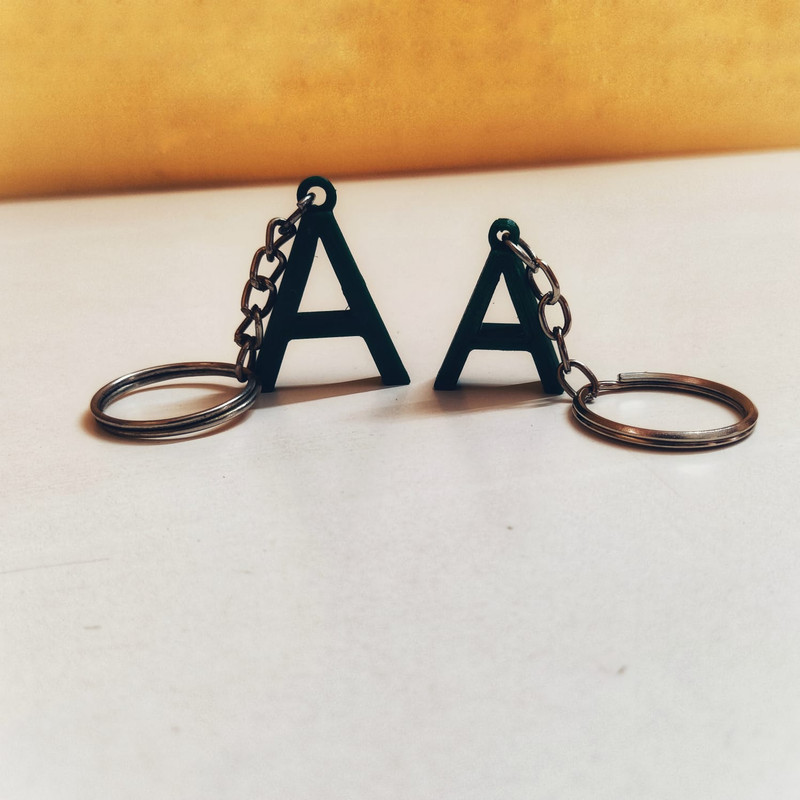 Letter Keychain