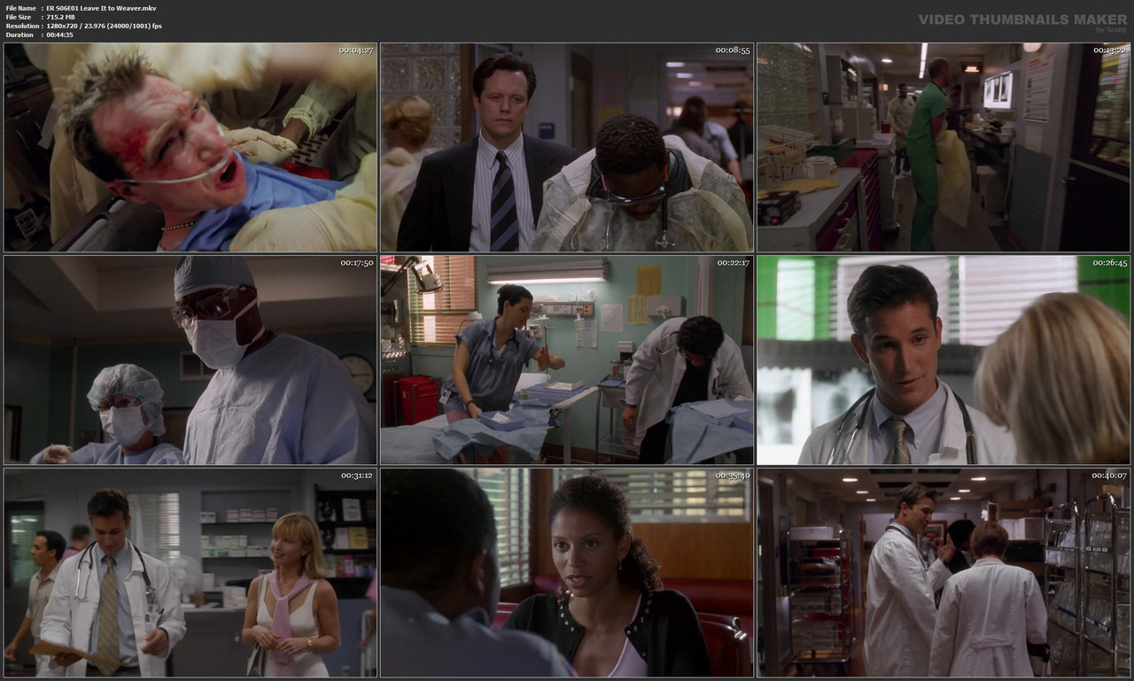 ER S06E01 Leave It to Weaver.mkv