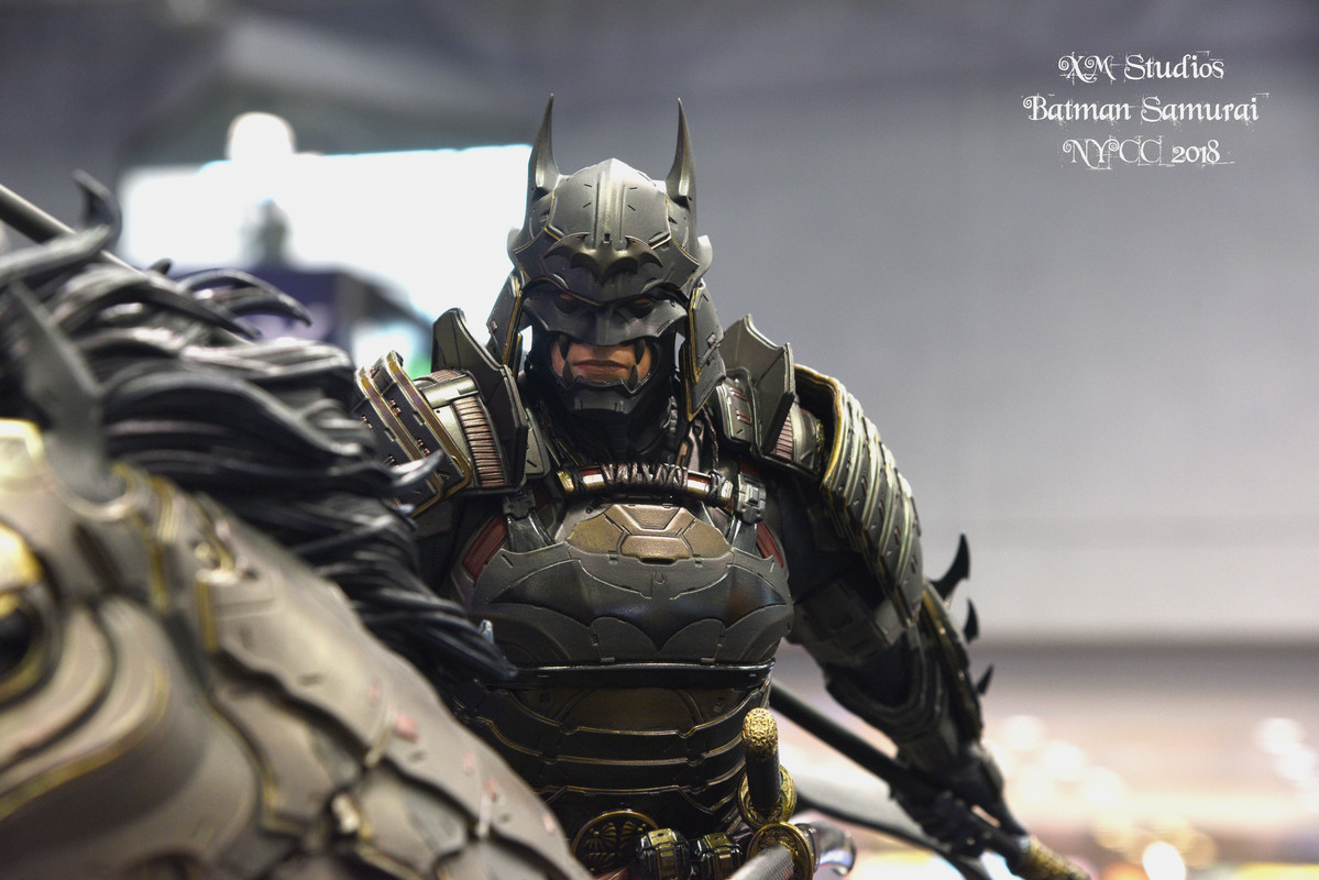 XM Studios NYCC 2018 Batman Shogun on armored stallion Statue Forum