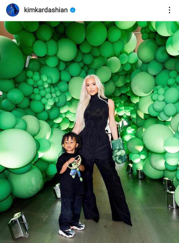 Psalm, hijo de Kim Kardashian tuvo una lujosa fiesta de cumpleaños