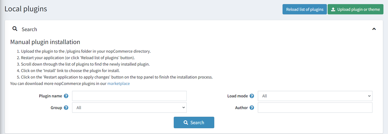 local plugins folder