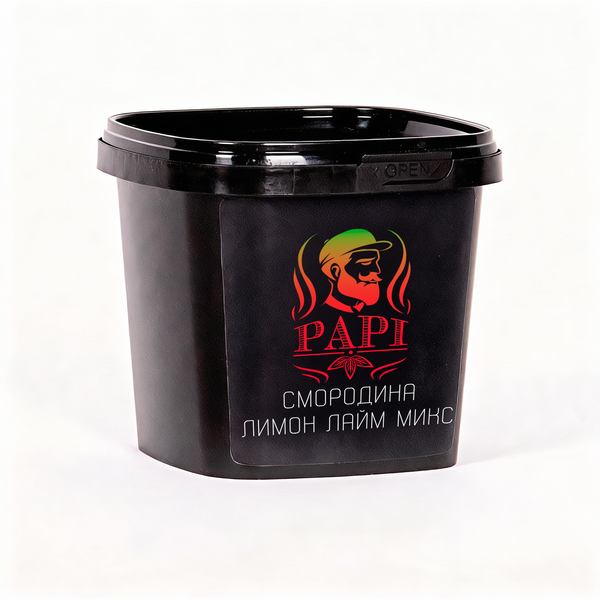 Микс смородина-лимон-лайм - кислотный вкус кальянной смеси PAPI Smoke