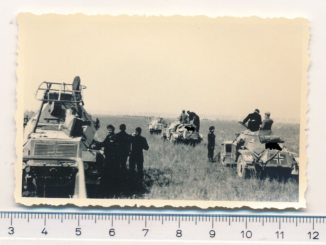 SUPER FOTO 2.WK Panzerspähwagen