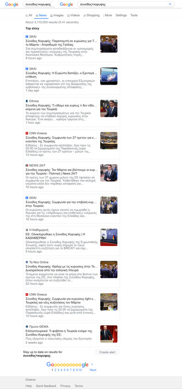 συνοδος κορυφης