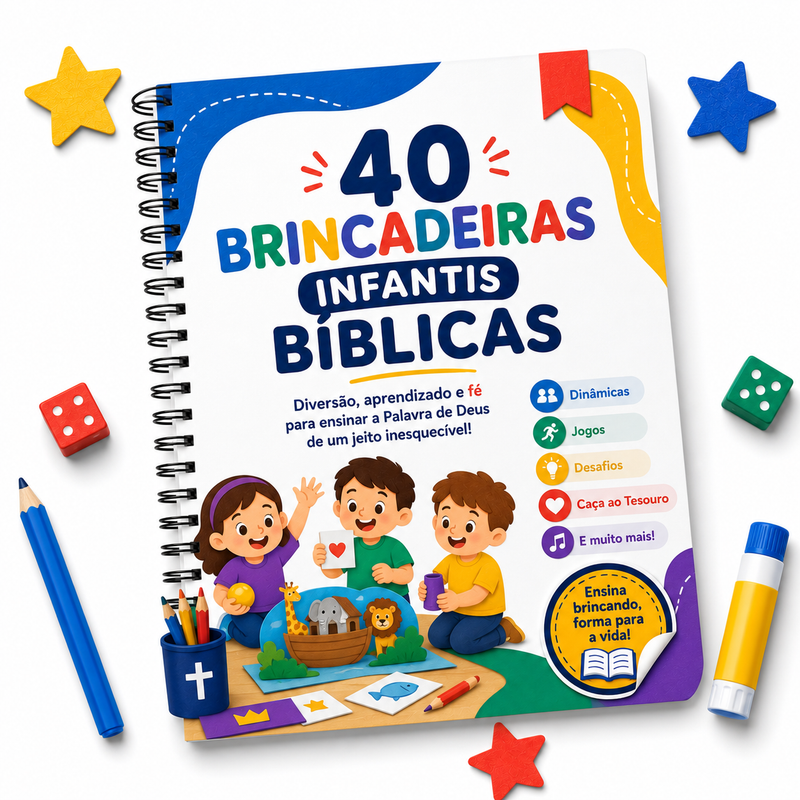 40 Brincadeiras Cristãs para Crianças