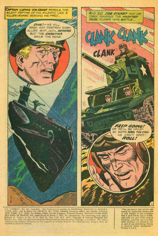GI Combat #136 1969 -03