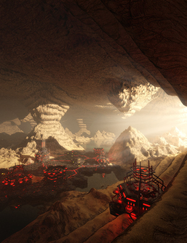 Mountain Cavern for UltraSceneryXT