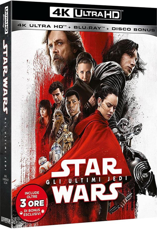 Star Wars - Gli Ultimi Jedi (2017) UHD 4K 2160p Video Untuched ITA E-AC3 ENG TrueHD+AC3 Subs
