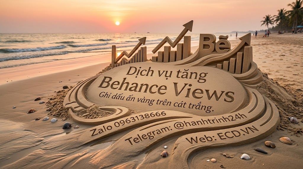 dịch vụ tăng behance views vip cho creative