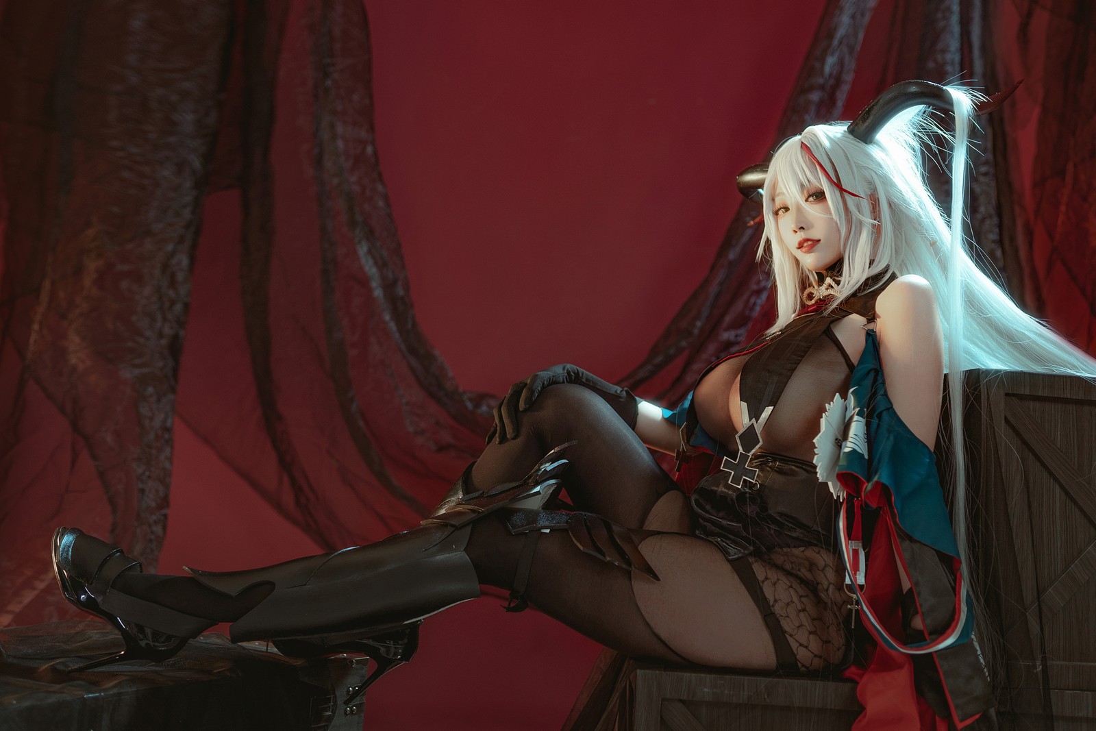 宮本桜 埃吉尔 Cosplay 写真集｜碧蓝航线角色 高清拍摄（20P｜271MB）插图5