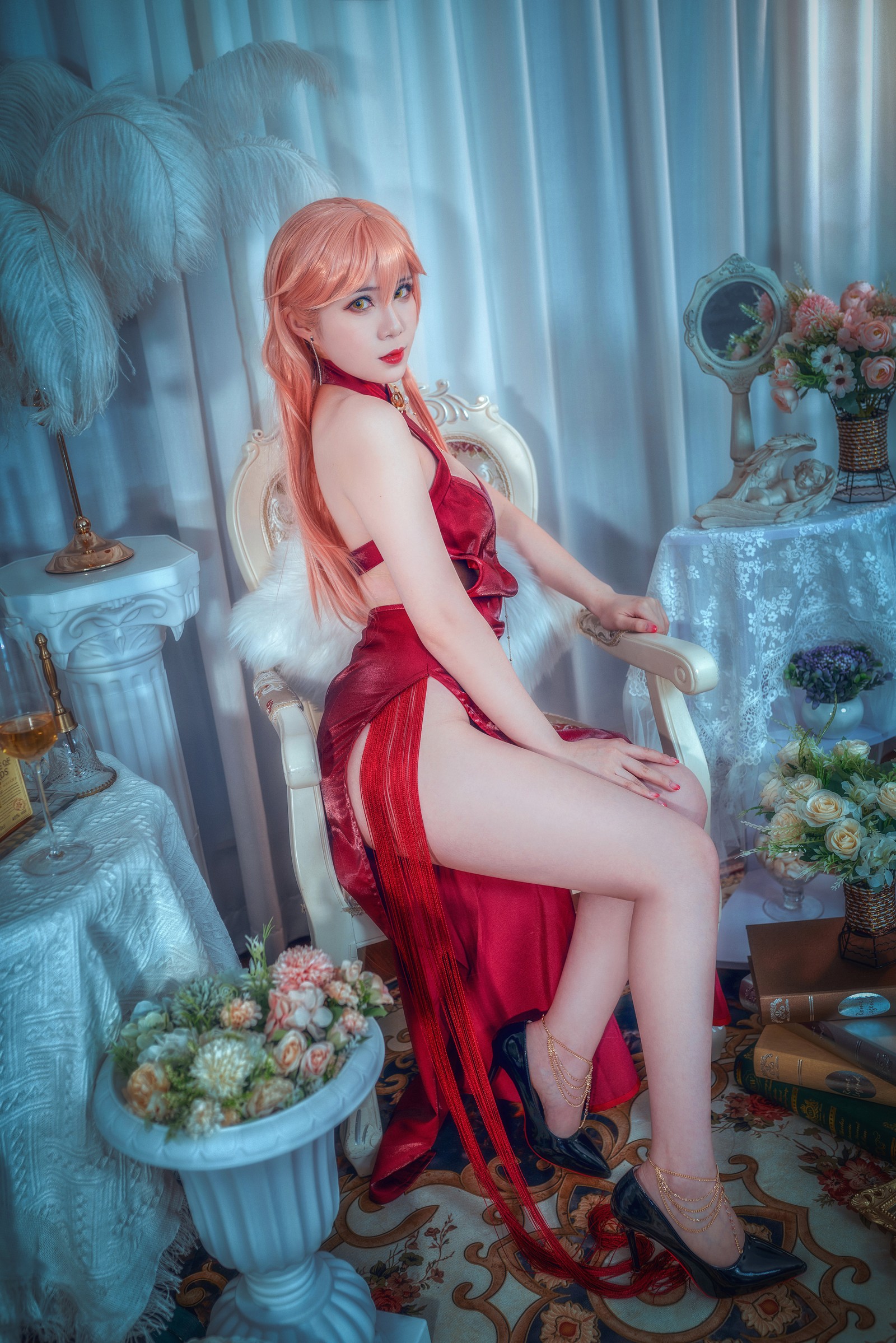 羊大真人 – Ots14 礼服 Cosplay 高清写真集（16P-203.9MB）优雅制服风插图2