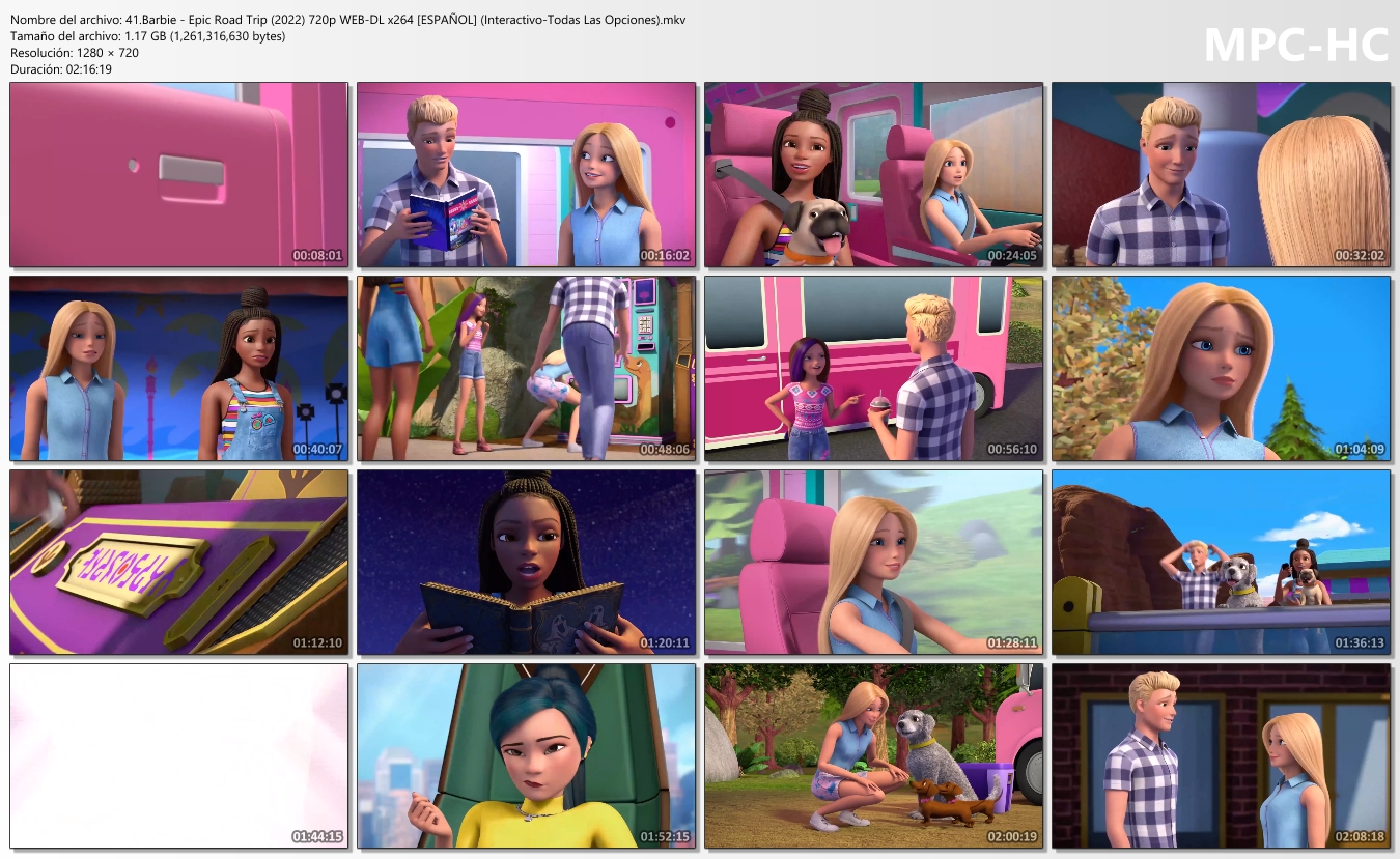 Barbie - Películas Animadas (2001-2023) [1080p] (Colección)