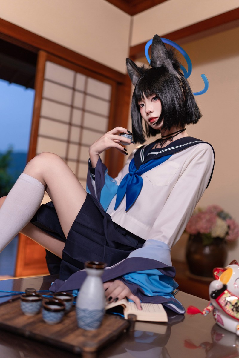 艾西Aiwest 桐生桔梗Cosplay写真图集 高清美图合集 48P (296.8M)插图4