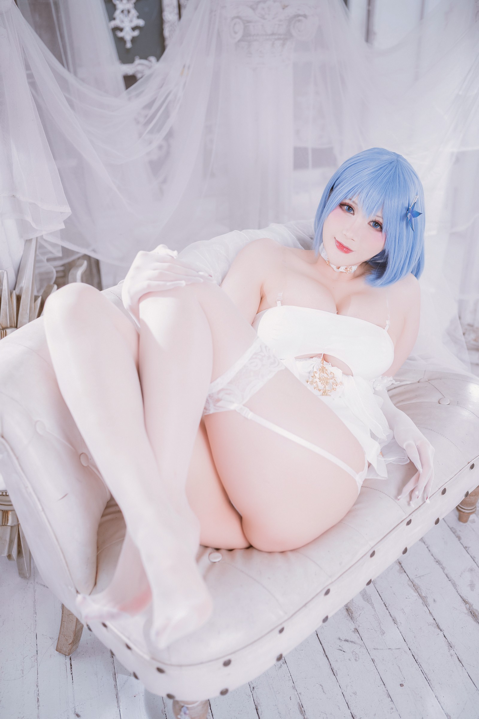 兔胖胖min – 碧蓝航线 恰巴耶夫 Cosplay 写真集（40P-199.7MB）插图8