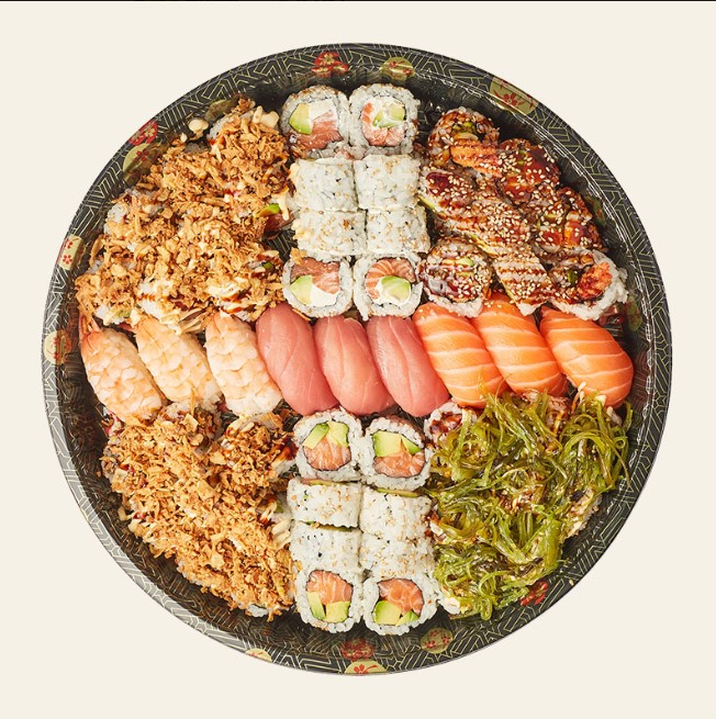 Vassoio happy mix 57 pezzi