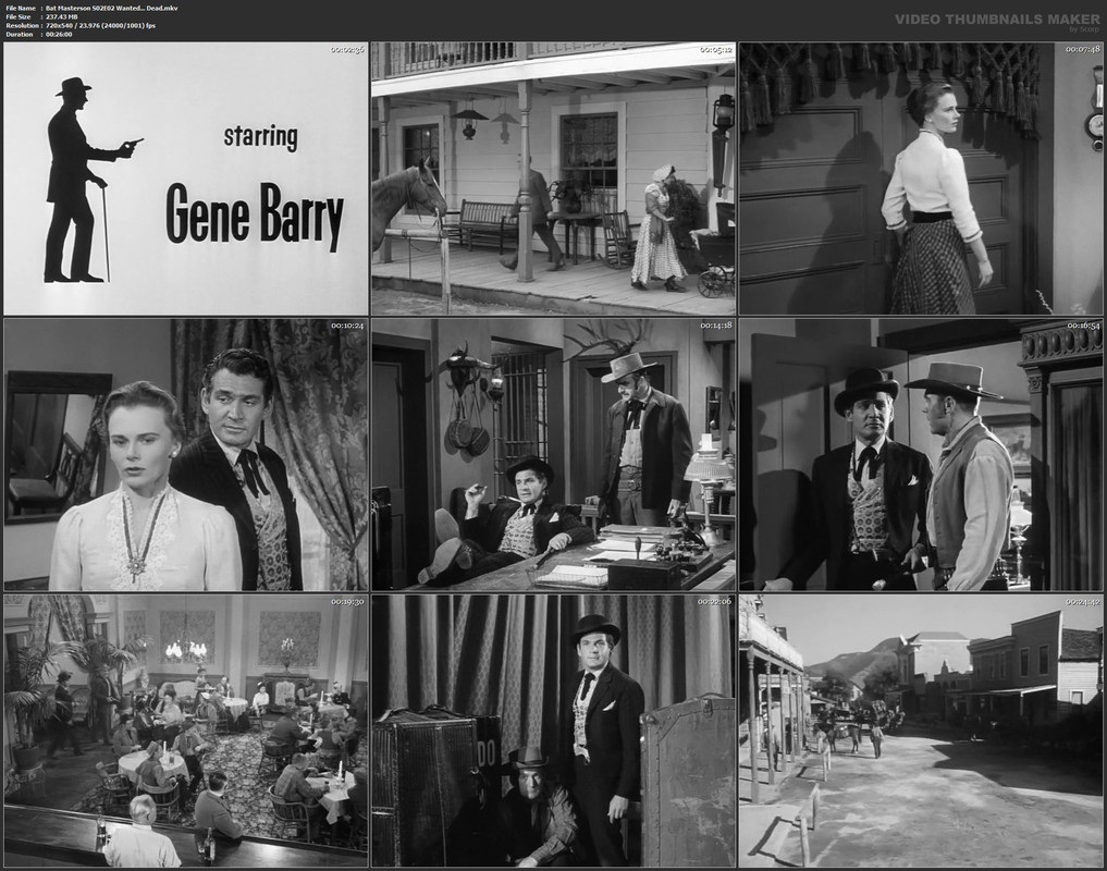 Bat Masterson S02E02 Wanted... Dead.mkv
