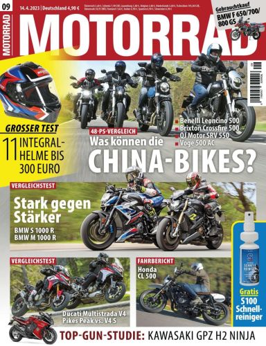 Cover: Motorrad Magazin No 09 vom 14  April 2023