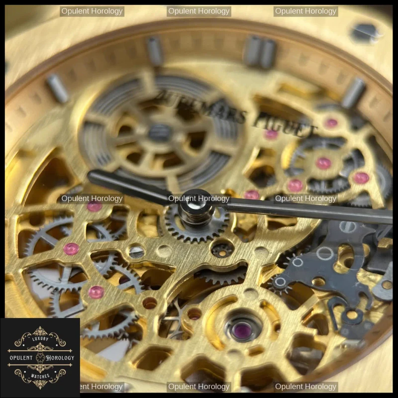 Audemars Piguet Royal Oak Jumbo Extra-Thin Openworked 16204 39mm Automatic Skeleton - Super Clone