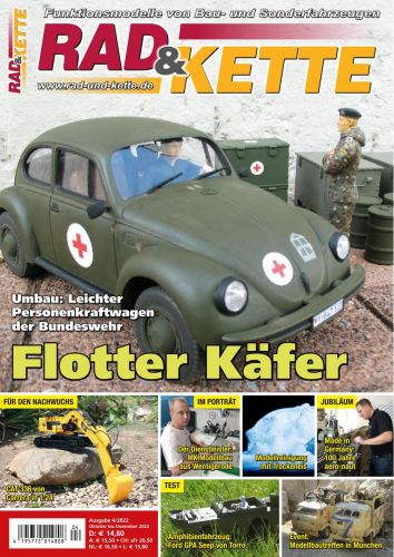 Cover: Rad und Kette Modellfahrzeug Magazin No 04 2022