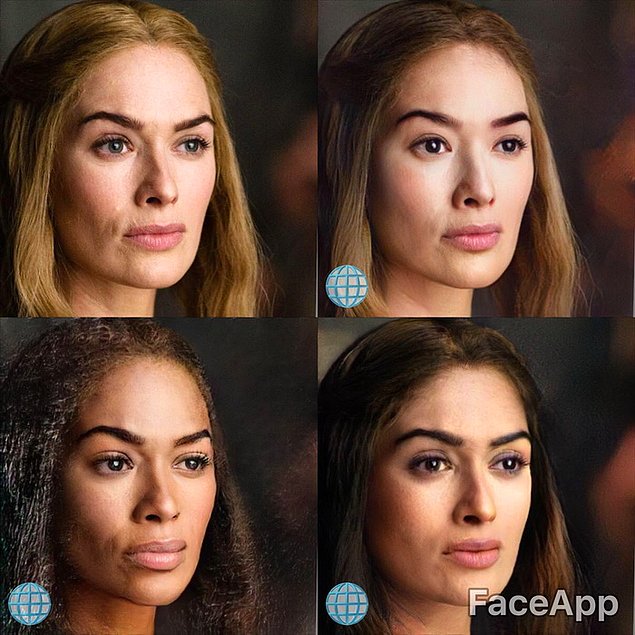 FaceApp: Как бы выглядели знаменитости с другим цветом кожи?
