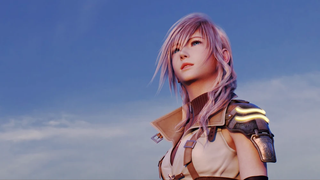 Lightning Farron gazing at the sky