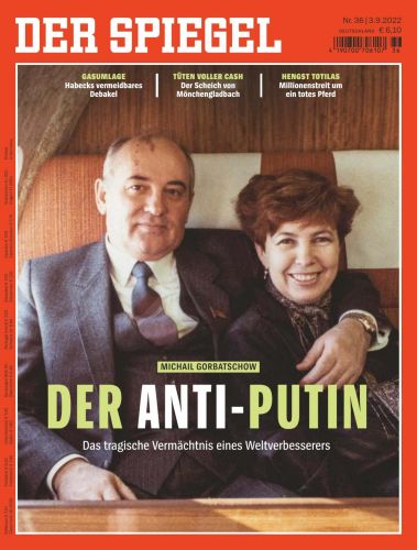 Cover: Der Spiegel Nachrichtenmagazin No 36 vom 03 September 2022 Cover: Der Spiegel Nachrichtenmagazin No 36 vom 03 September 2022