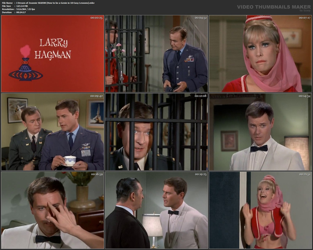 I Dream of Jeannie S02E08 (How to be a Genie in 10 Easy Lessons).mkv